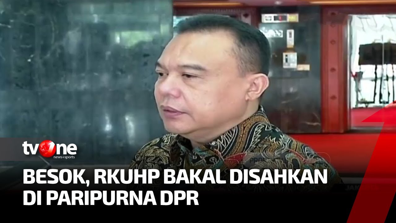 RUU KUHP akan Disahkan Besok Ditengah Banyaknya Penolakan | Kabar Petang tvOne