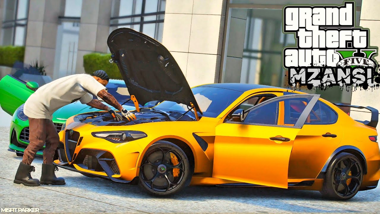Тест-драйв роскошных спорткаров в Мзанси | GTA Mzansi - The Kasi Playboy | Эпизод 100