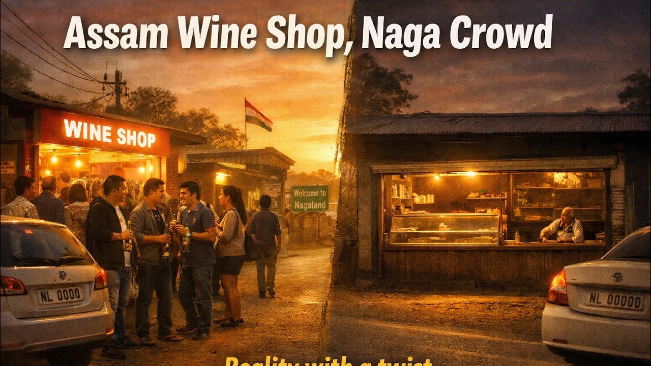 Assam wine shop, Naga crowd | Border Story | Nagamese song | 