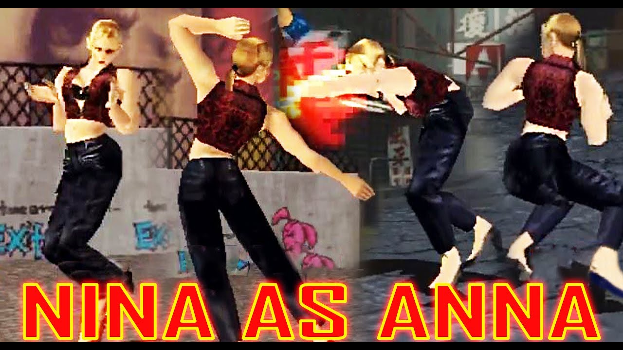 [TAS] Nina With Anna's Moves Gameplay - Tekken 3 (Requested)