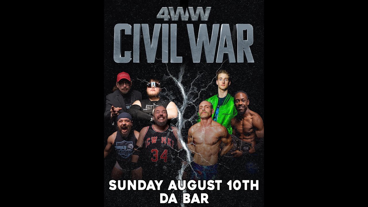 4WW Civil War - Gold Jacket Holders TAU VS Shazza McKenzie & Laynie Luck