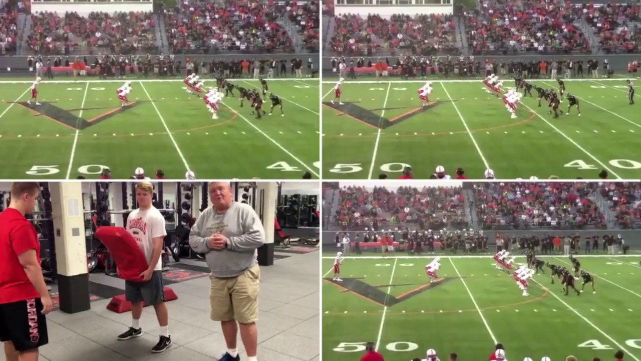 Offensive Line Drills  - Getting off the Ball