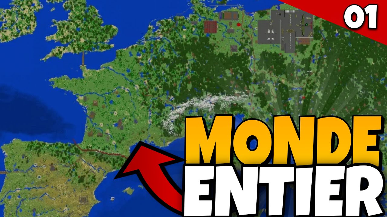 LE MONDE ENTIER DANS MINECRAFT BEDROCK ! Retour sur NationsGlory Gamma pvp faction mcpe