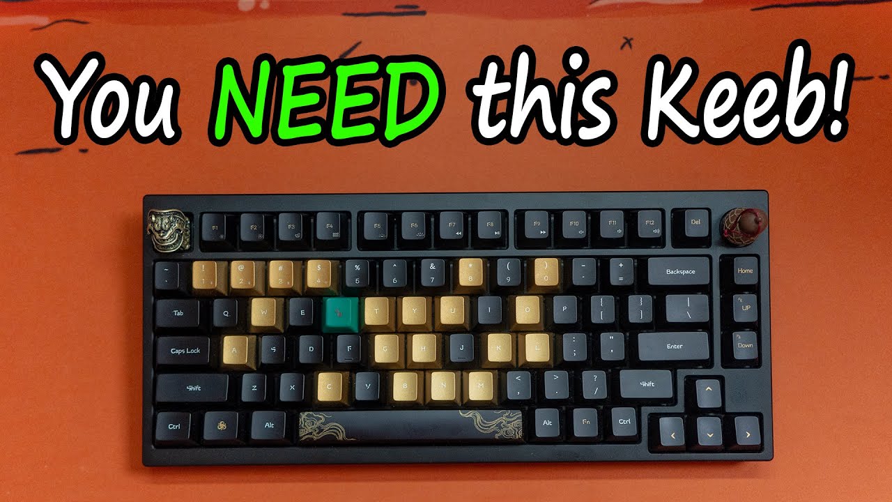 KEYCHRON COOKED WITH THIS BOARD🔥!! #keychron #blackmythwukong