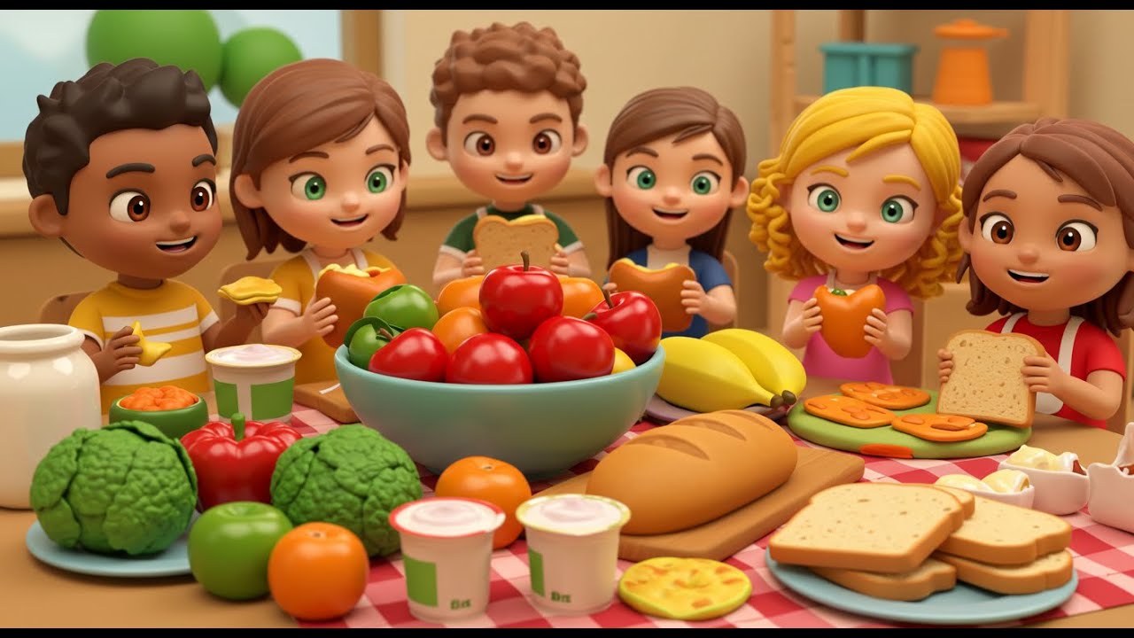 The Magic of Healthy Food! ✨ Super-Powered Fruits and Veggies!