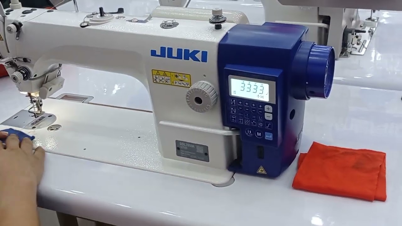 ENSEÑANZA DE MANEJO RECTA JUKI PROGRAMABLE DDL7000