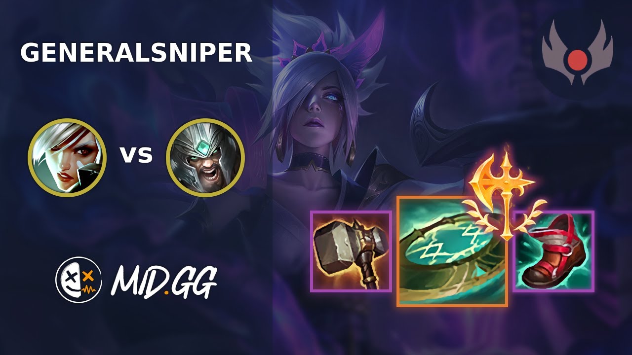 MID.GG: [ GeneralSniper ] Riven TOP vs Tryndamere | NA GRANDMASTER | LOL Season 2026