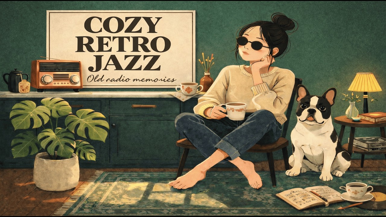 COZY RETRO JAZZ ☕ Old Radio Memories｜心温まるレトロジャズ｜作業用・リラックス