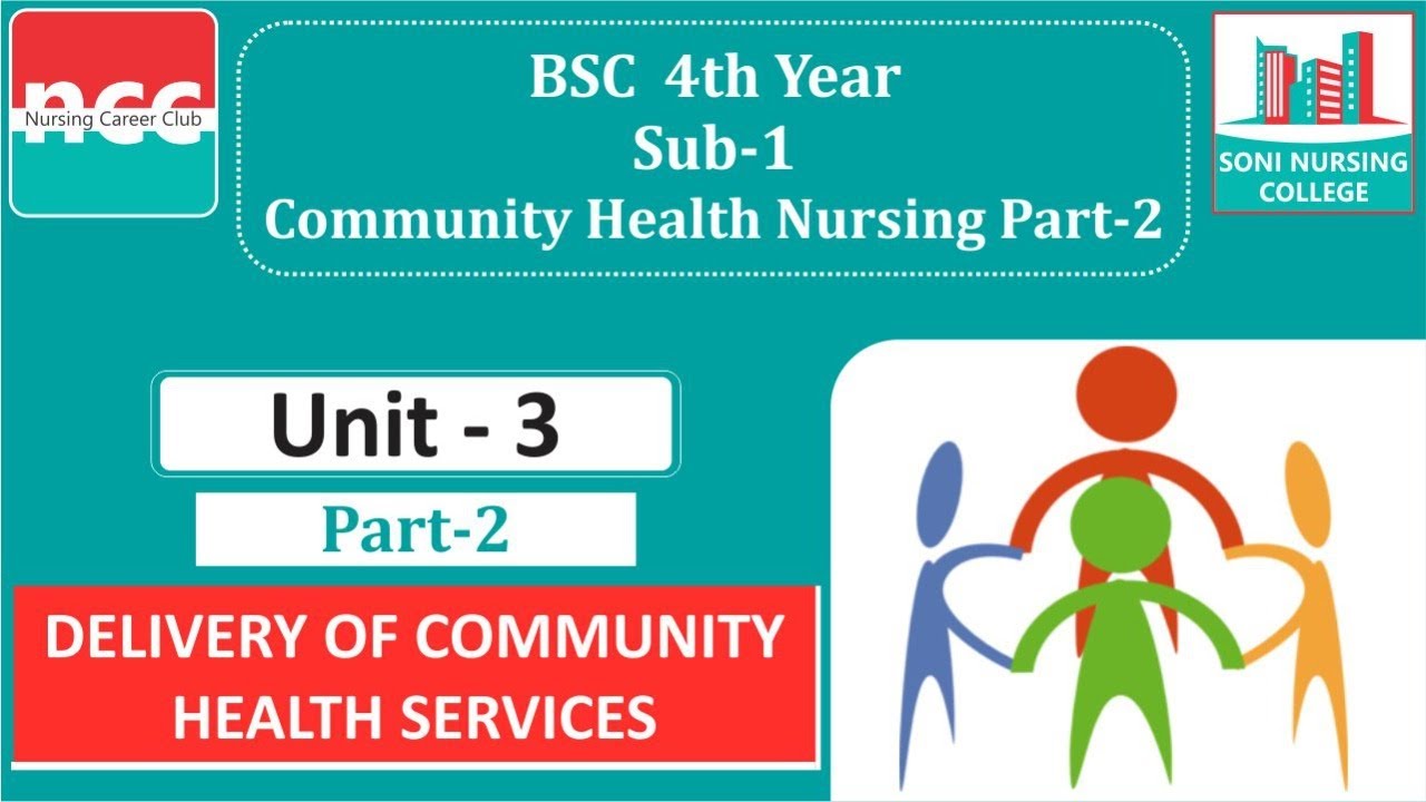 BSC 4.1.3.2 Community Health Nursing Part-2 : Delivery of Community Health Services Part-2