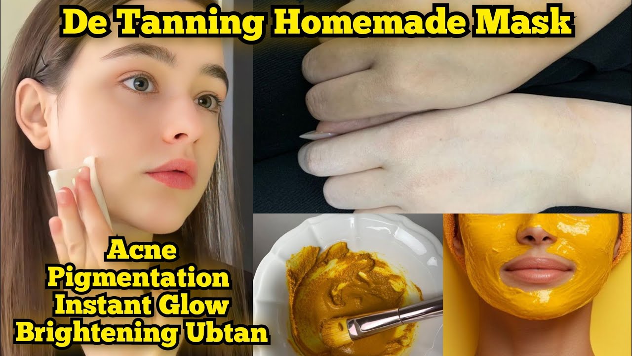 Remove Tan, Acne, Pigmentation & Get Glowing, Whitening Bridal Skin | DIY Natural Face Mask