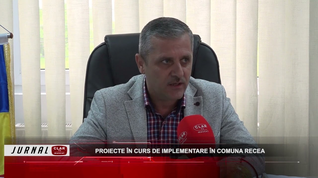 Proiecte &icirc;n curs de implementare &icirc;n comuna Recea ( 25 04 2024 )