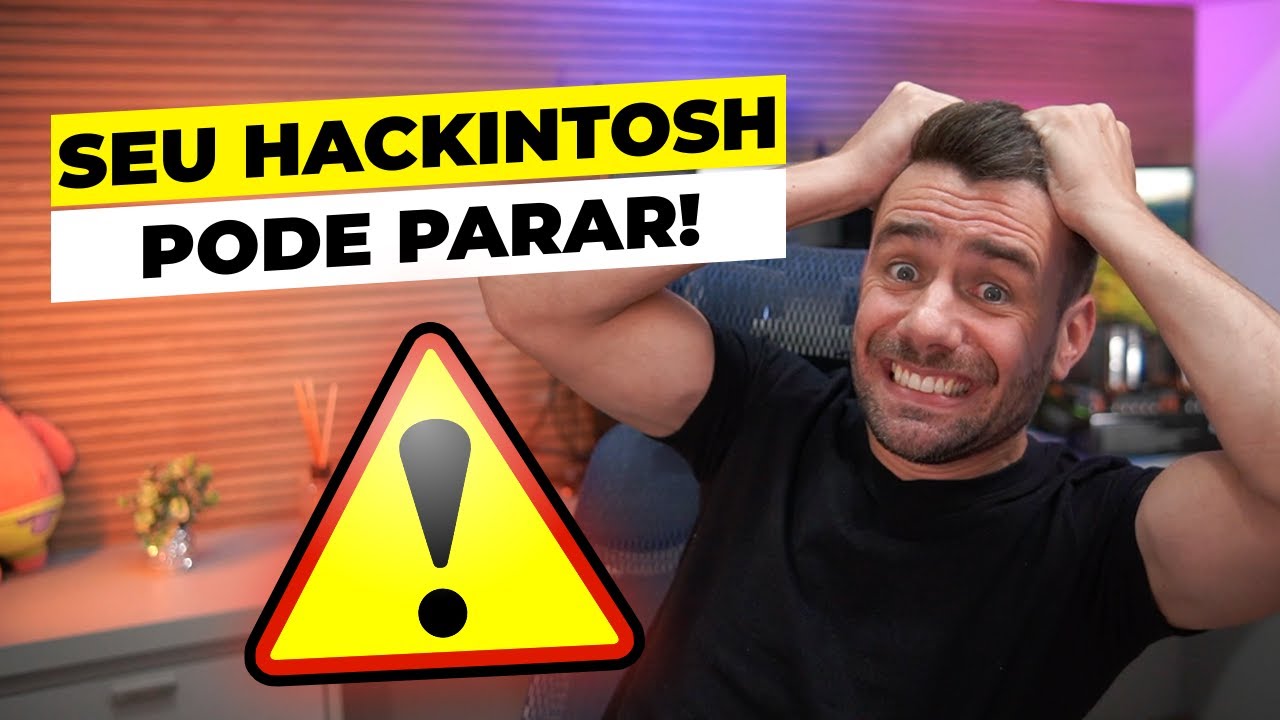 Seu Hackintosh PODE PARAR NO TEMPO se voce não fizer este ajuste SIMPLES e RÁPIDO!