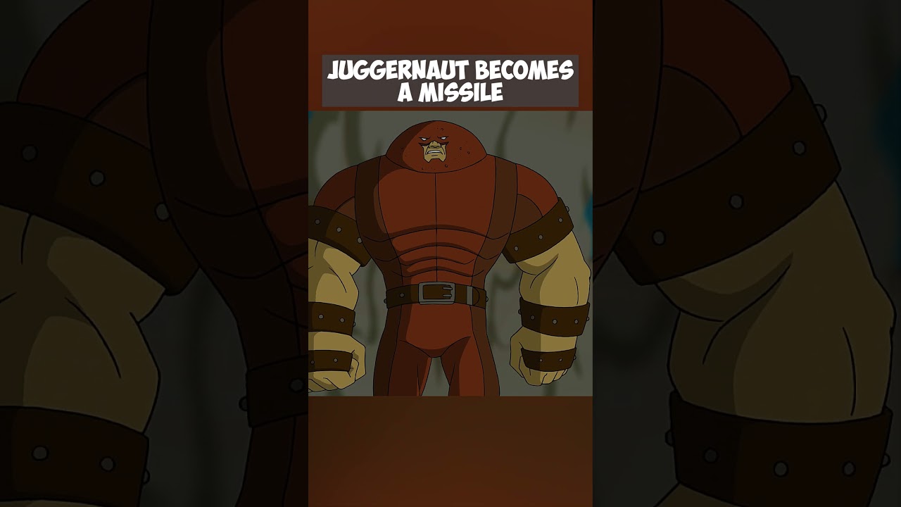 Juggernaut Becomes A Missile 😧 #marvel #xmen #juggernaut