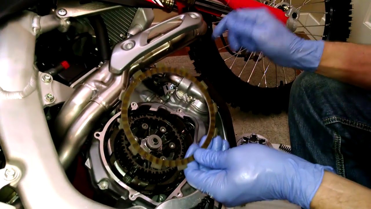 CRF450R Race Preparation - Clutch