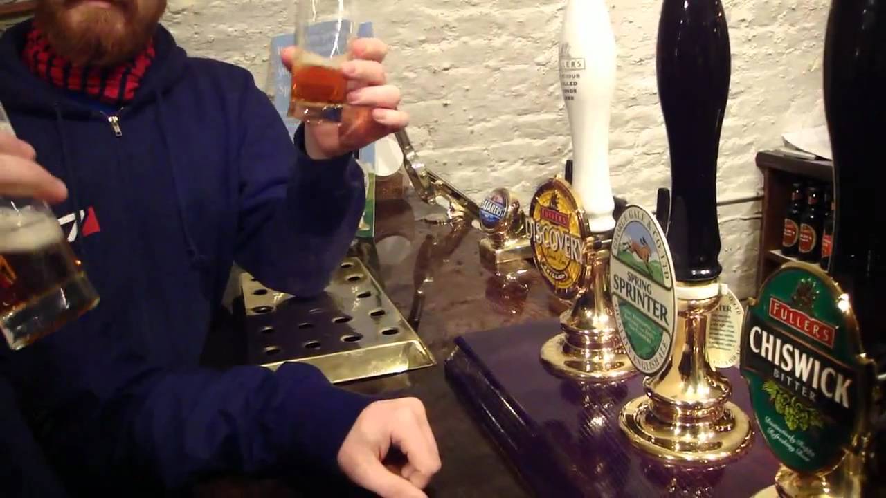 TMOH On The Road - Fullers Brewery Beer Tasting