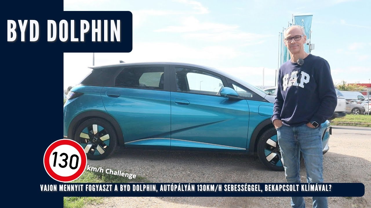 BYD DOLPHIN 130kmh Challenge
