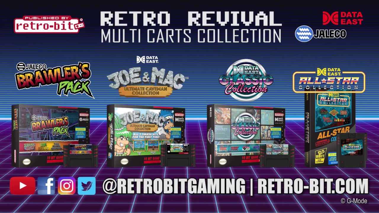 Retro-Bit Multi Carts in ACTION
