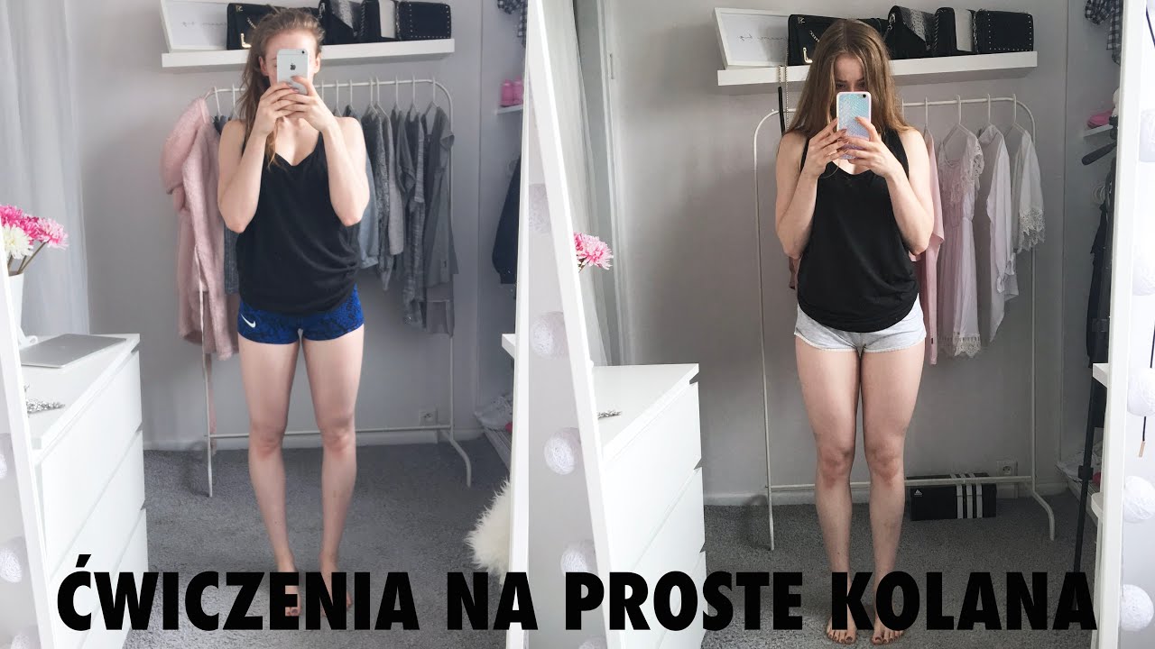 ĆWICZENIA NA PROSTE KOLANA | FIT COUPLE