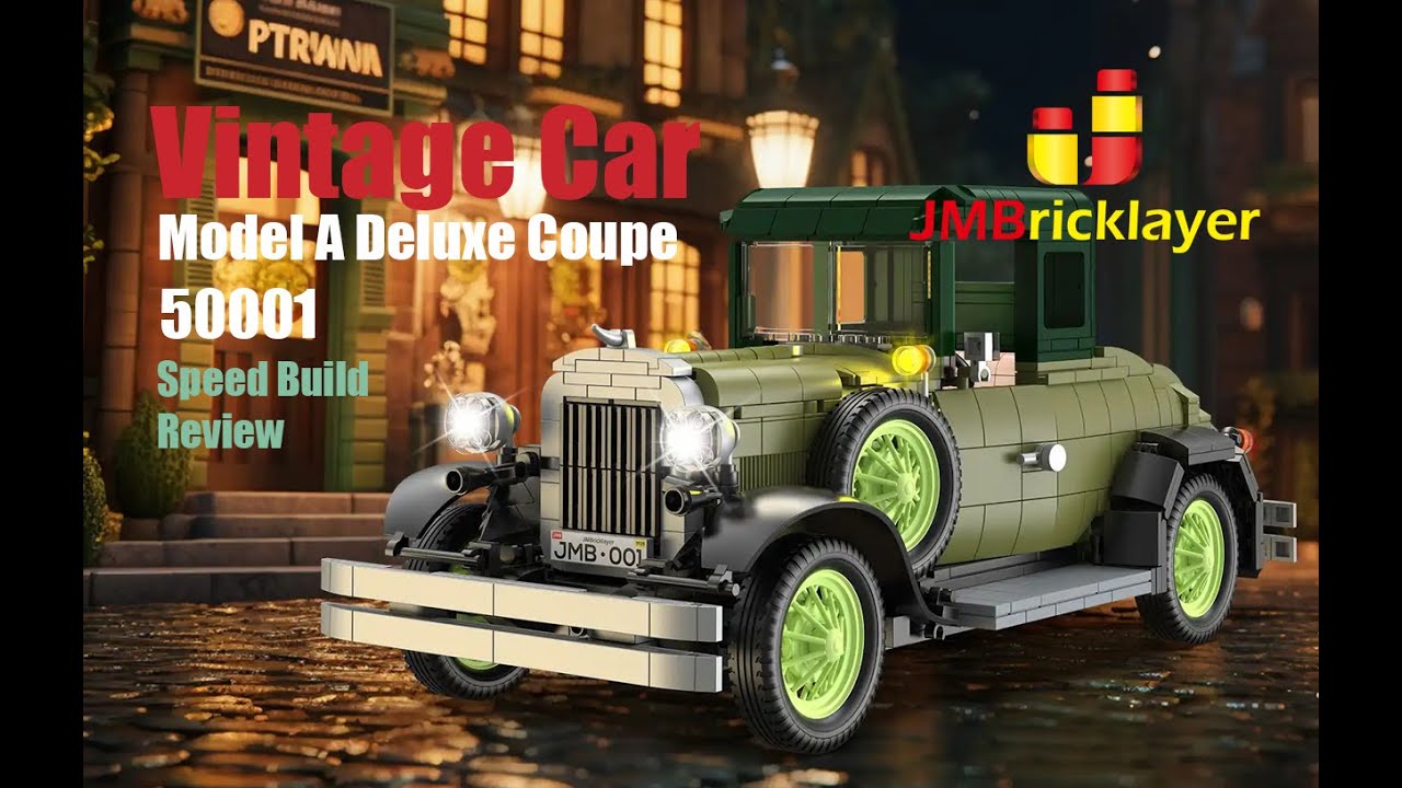 Explore the JMBricklayer Model A Coupe Like a PRO!