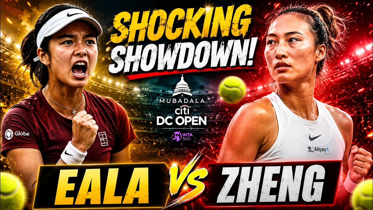 SHOCKING SHOWDOWN! Alexandra Eala vs Olympic Champion Qinwen Zheng | DC Open 2026 Preview