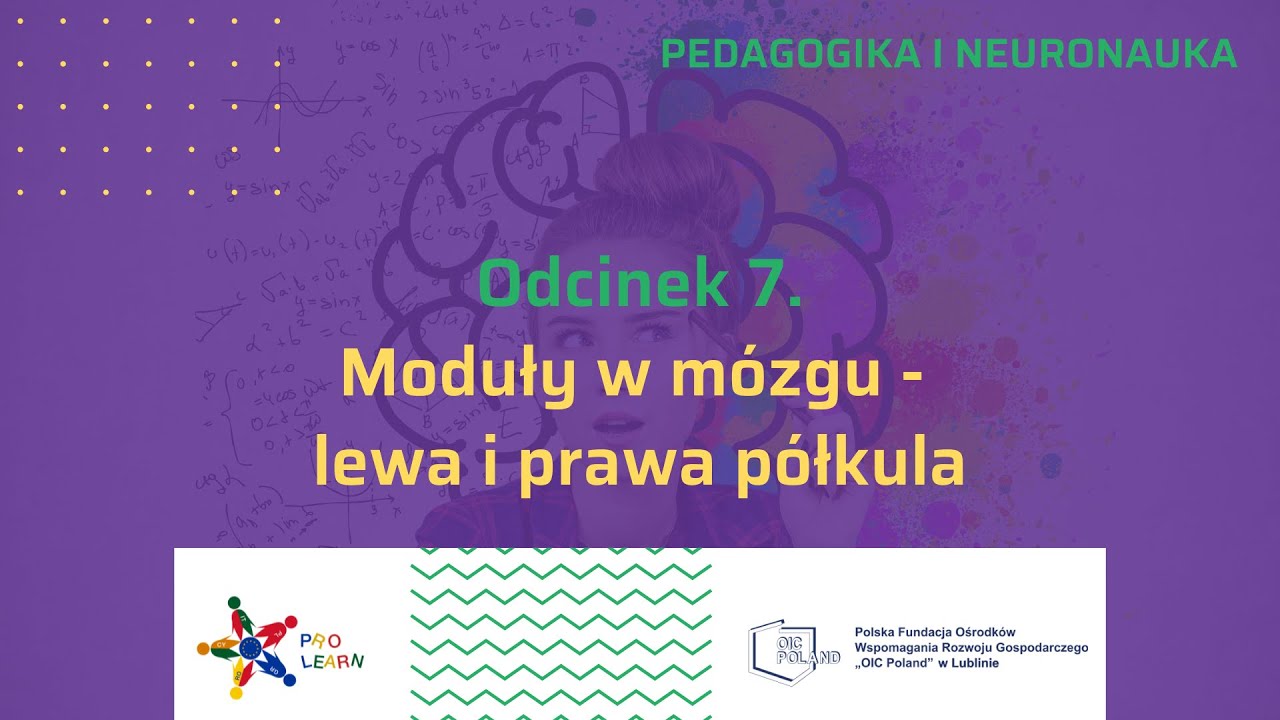 1.7 Moduły w mózgu -  lewa i prawa półkula