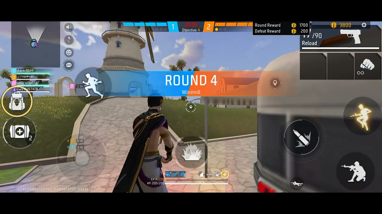 Free fire India Tamil 4VS4 💥🔥✊🇮🇳👍🙏