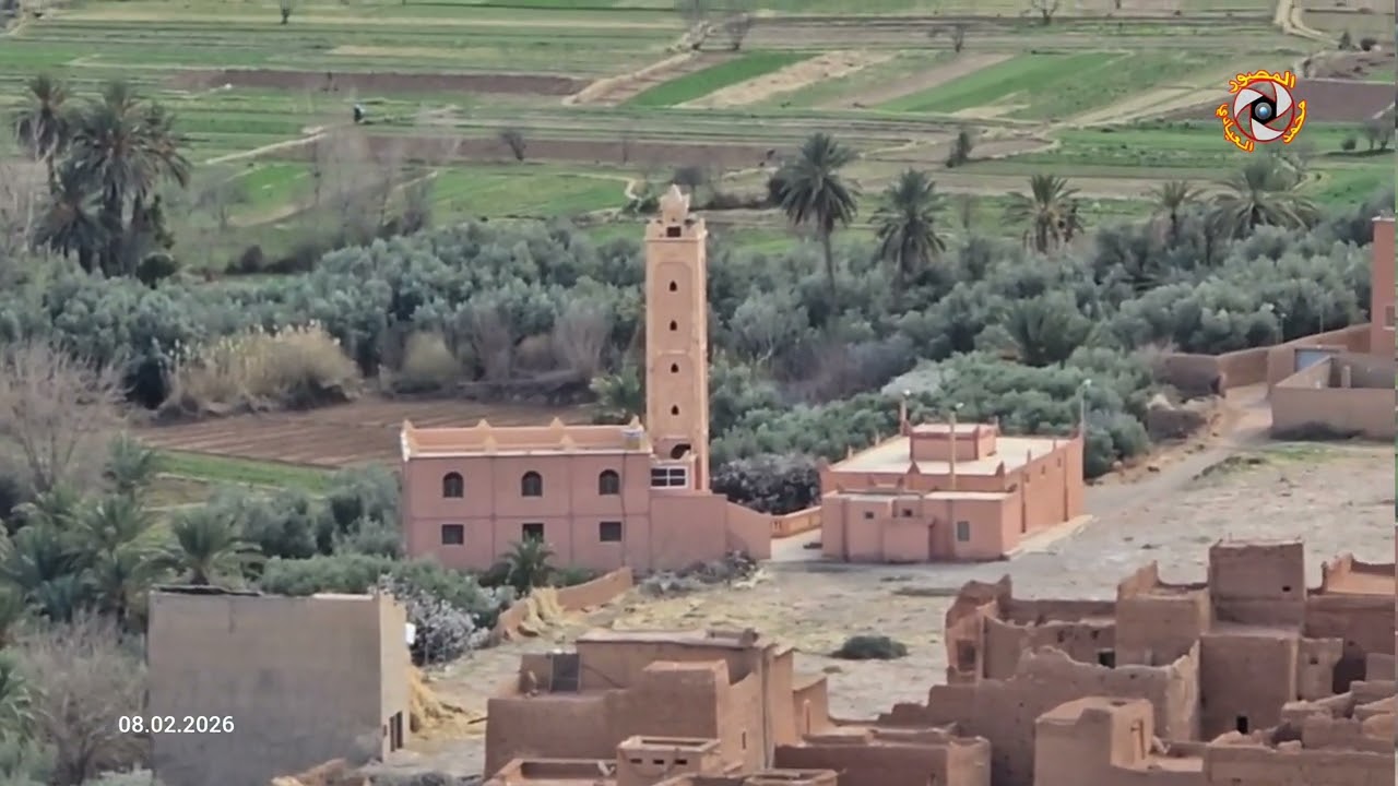 لقطات رائعة 😍 من واحة تودغى 