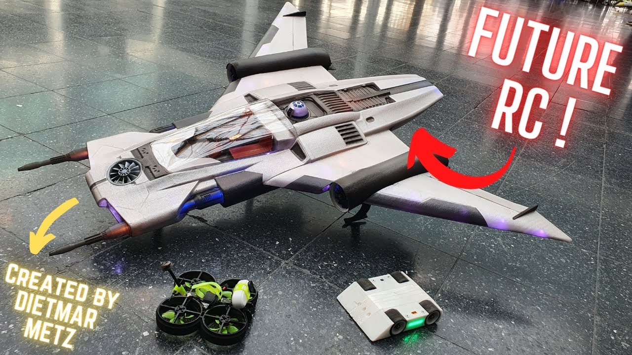 FUTURE RC IS HERE ! Amazing Star Wars TRI-JET Demonstration | THRUST VECTORED VTOL RC EDF JET