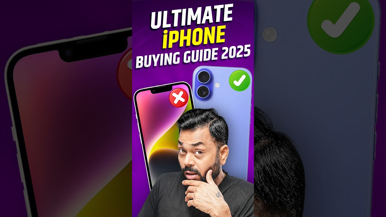 The Ultimate iPhone Buying Guide Of 2025 #TrakinShorts