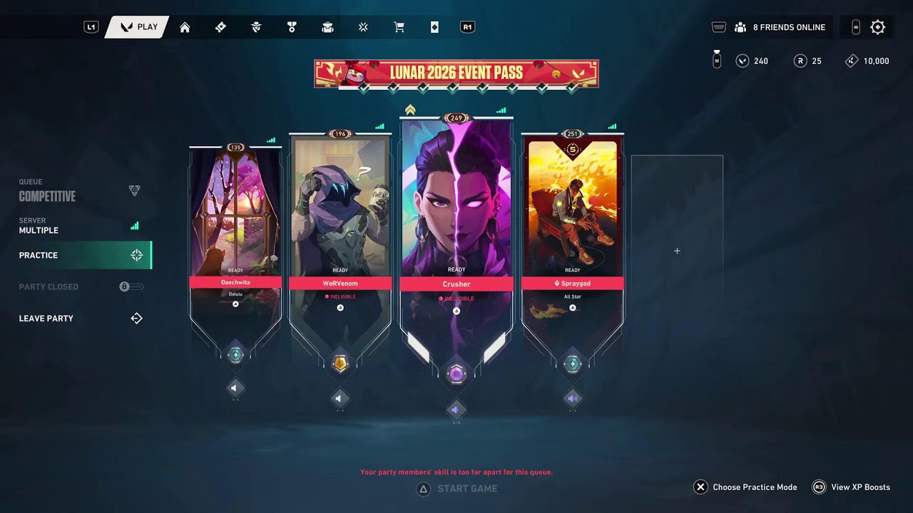 Valorant on PS5 ROAD TO ASCENDANT