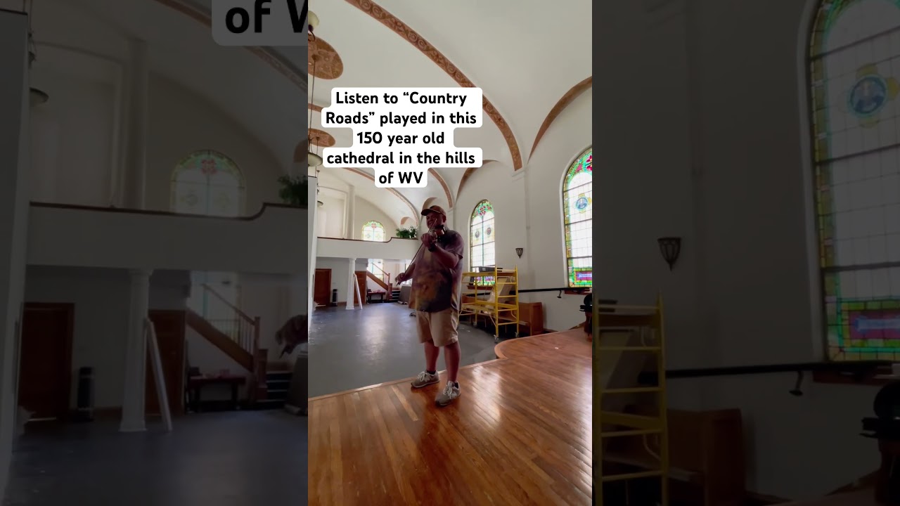 Country Roads on the fiddle like you&rsquo;ve never heard it before #fiddle #countryroads #appalachia