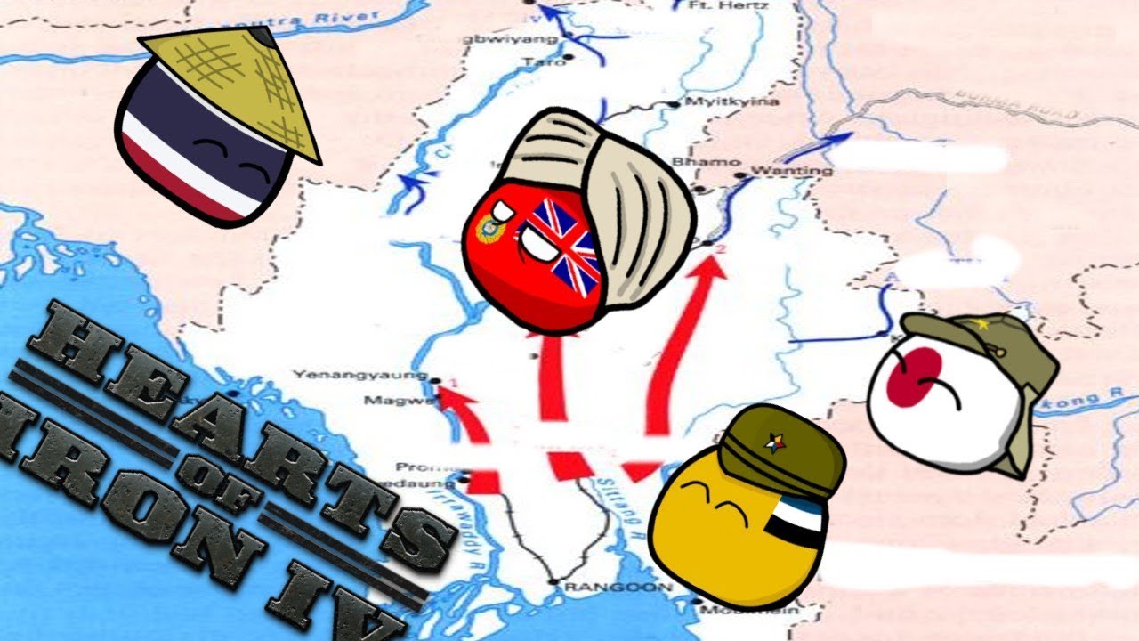 Siamese Paratroopers - Hoi4 MP In A Nutshell