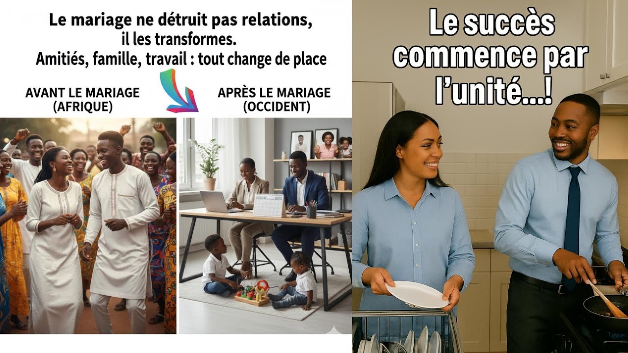 Le mariage change les liens, pas les valeurs! 