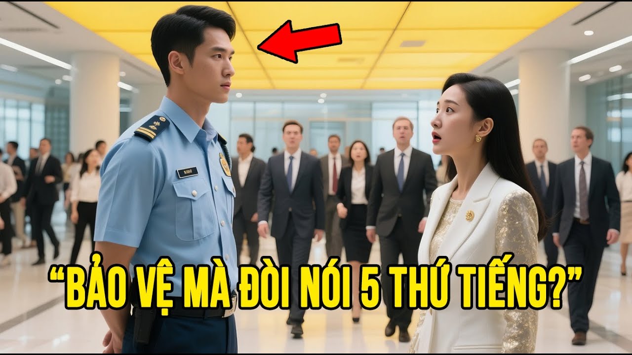 Nữ Chủ Tịch Bất Ngờ Khi Nghe Anh Bảo Vệ Nói 5 Thứ Tiếng — Và Hành Động Sau Đó Khiến Ai Cũng Sốc