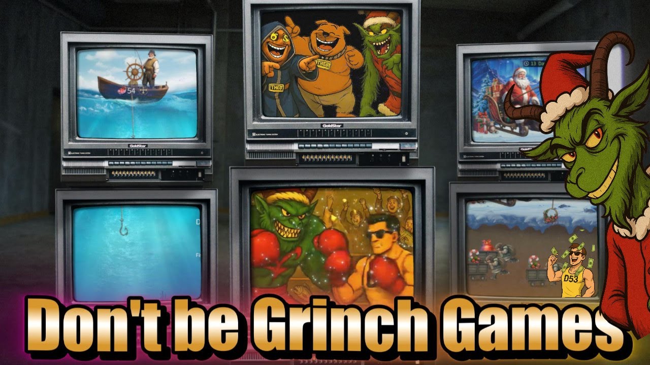 “Don’t Steal the Bait Grinch Games Disco”   Legacy of Lithas