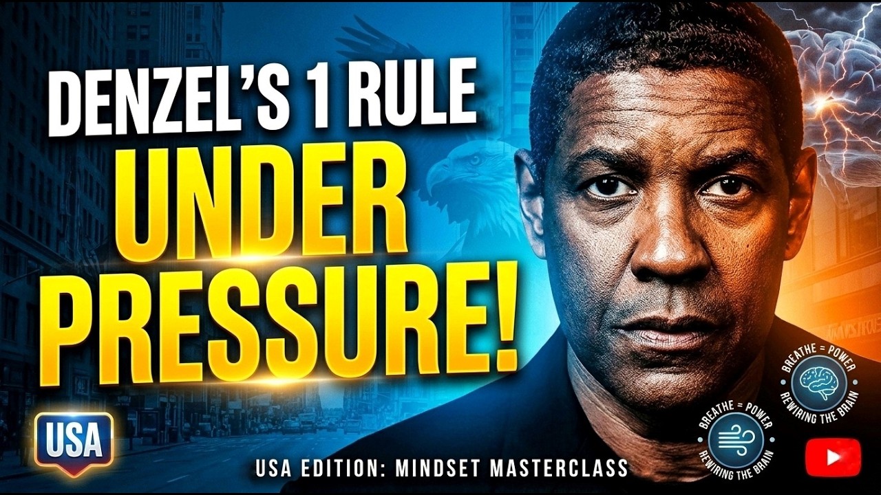 How to Stay Calm Under Pressure (Train Your Brain Like This)  By Denzel Washington!