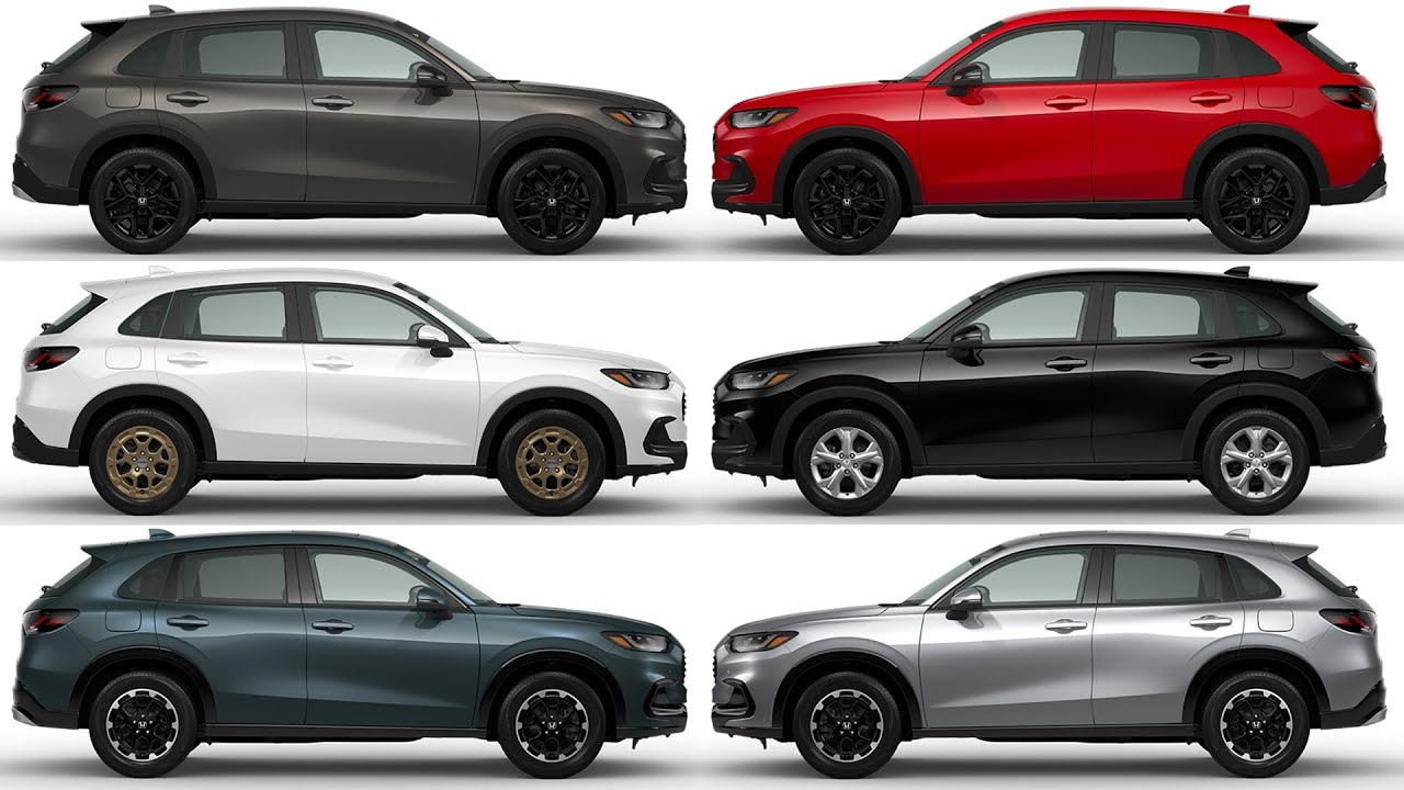 2023 Honda HR-V: All Colors, Trims, Wheels | Honda HR-V 2023