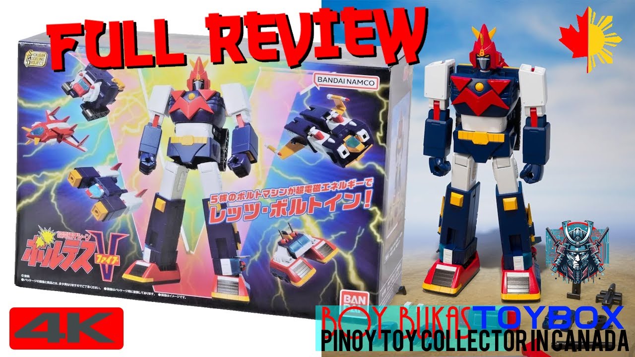 Voltes V - Standard Version Super Electromagnetic Machine - #SMP SHOKUGAN Modeling Project Model Kit