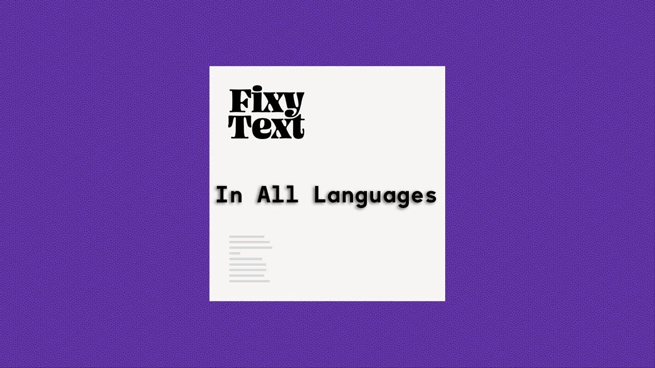 FixyText - Credits Theme (In All Languages) • The Jackbox Party Pack 10 OST