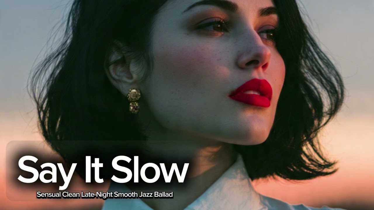 Say It Slow intimate late-night ballad Sensual Clean Late-Night Smooth Jazz Ballad