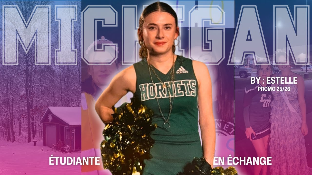 Étudiante d’échange au Michigan 🇺🇸 | Mon année en High School aux USA – Estelle