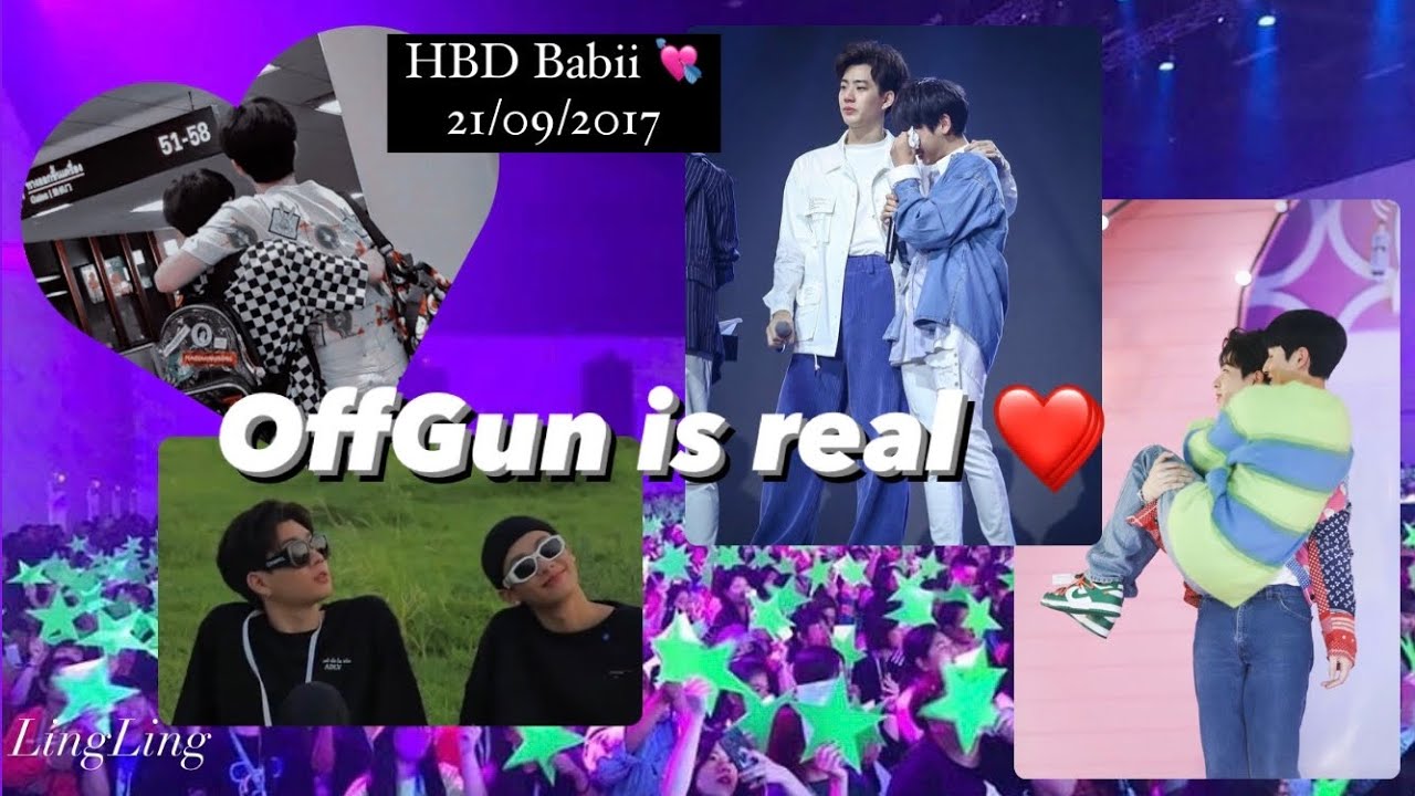 【OFFGUN】Tổng hợp Tiktok couple OffGun - 5 năm để trở thành ngoại lệ | HappyBabiiDay - 21/09/2017