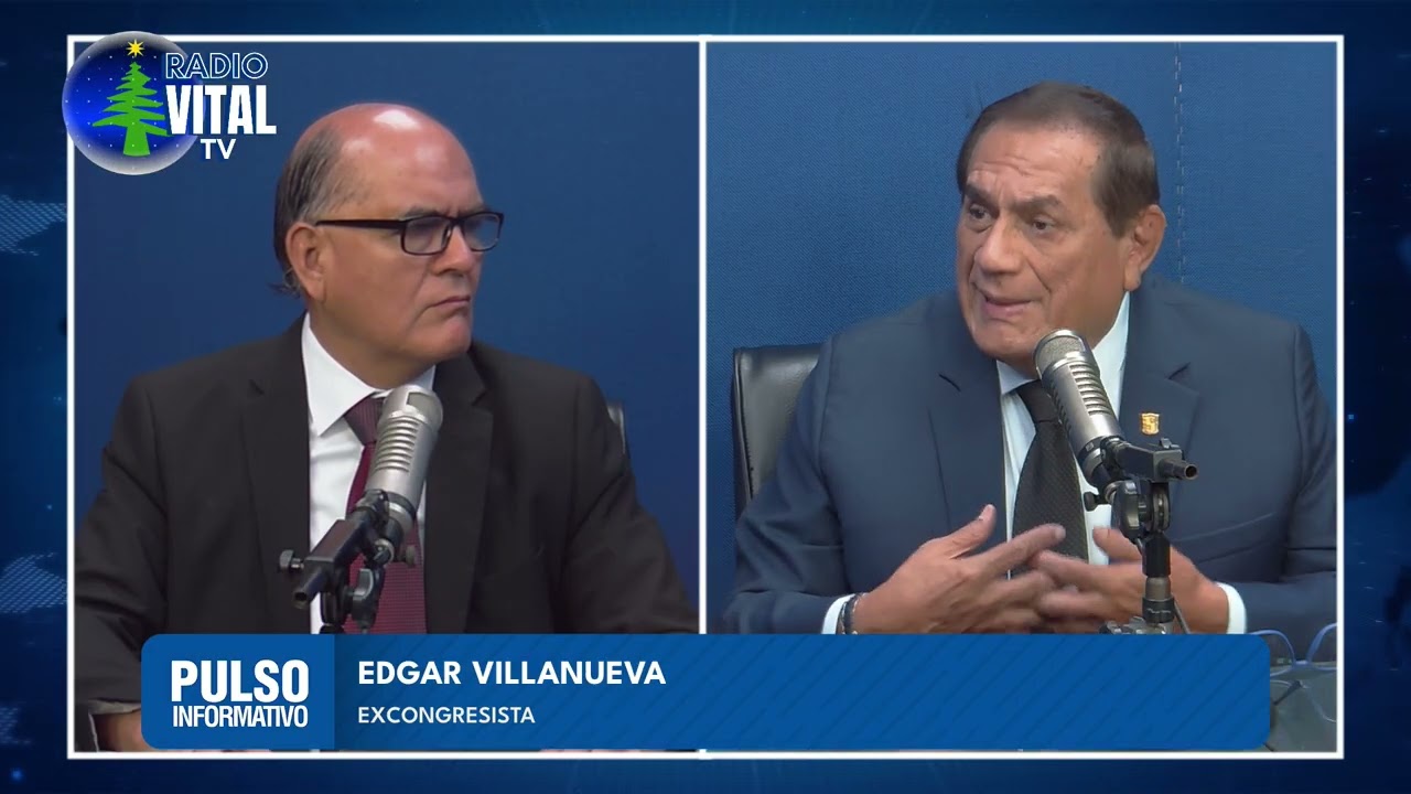Programa Pulso Informativo - Invitado: Edgar Villanueva - Excongresista