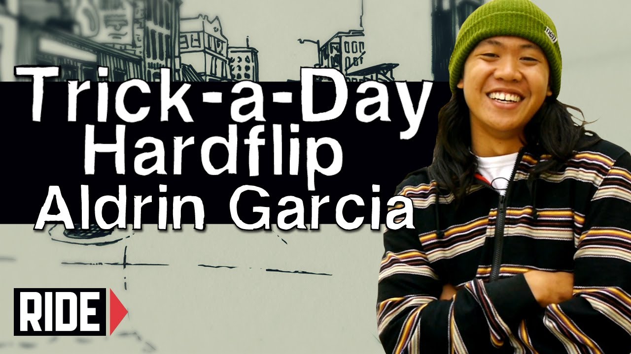 How-To Skateboarding: Hardflip with Aldrin Garcia
