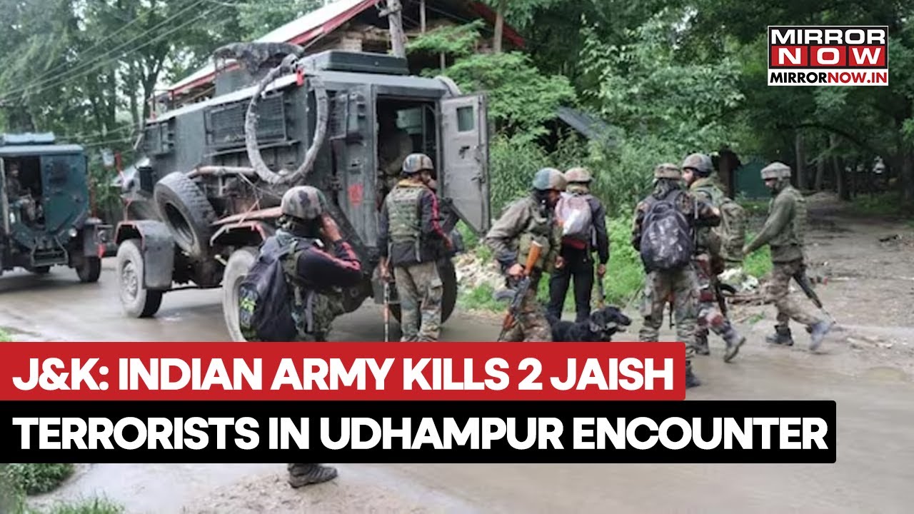 Udhampur Encounter: Indian Army Kills 2 Jaish Terrorists Holed Up In Cave Near Basantgarh| Watch