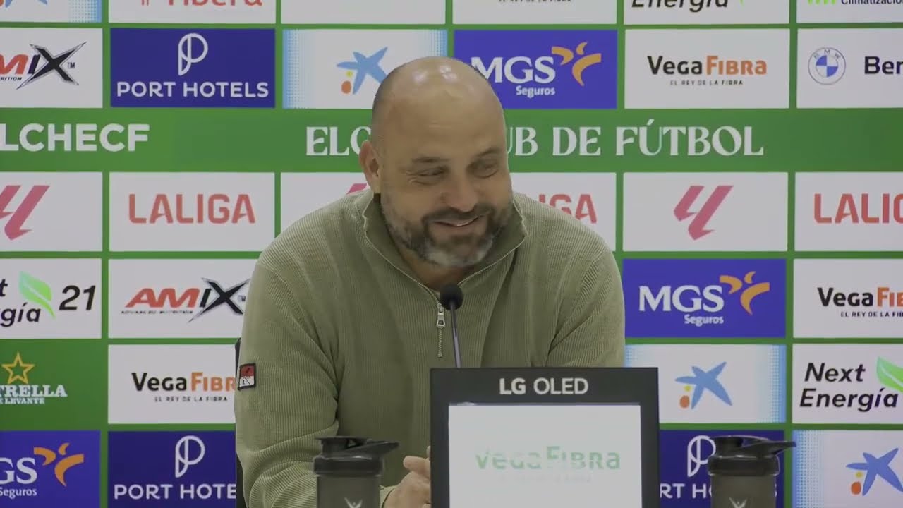 ELCHE CF vs RCD ESPANYOL | RUEDA DE PRENSA