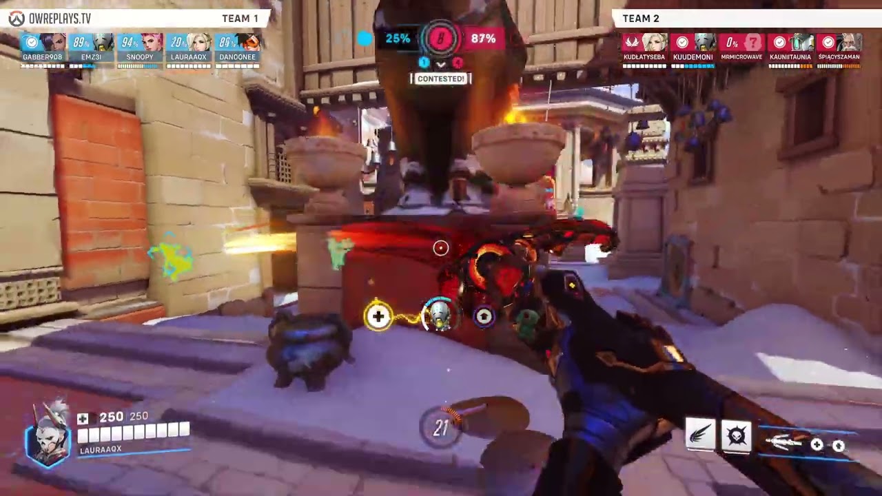 Mirrorverse going crazy on mercy by LAURAAQX &mdash; Overwatch 2 Replay Z6KQ6H