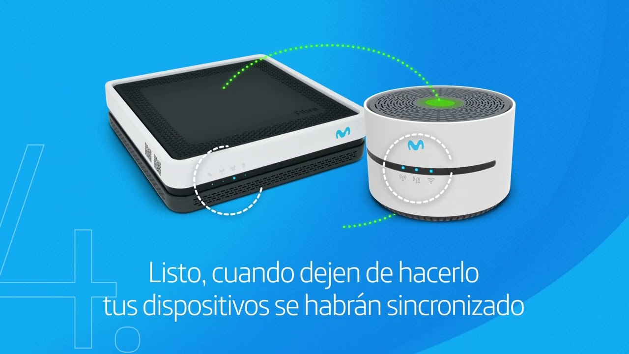 Sincroniza en minutos tu repetidor con el m&oacute;dem Movistar
