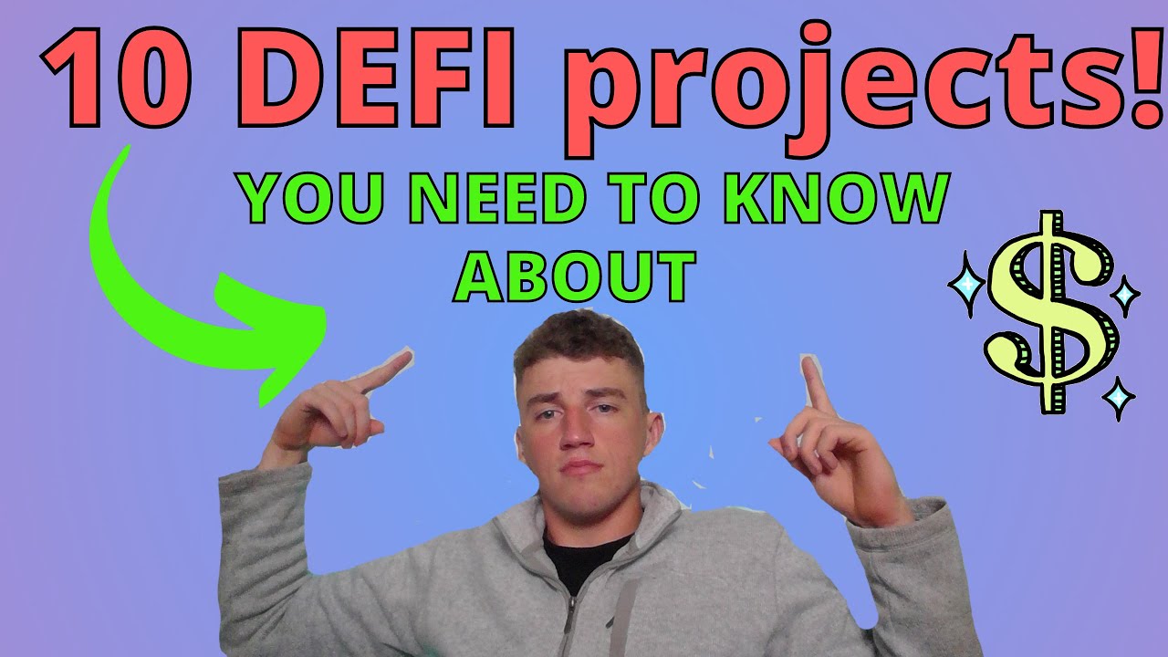 Top 10 DEFI Projects. YOU need to know about!