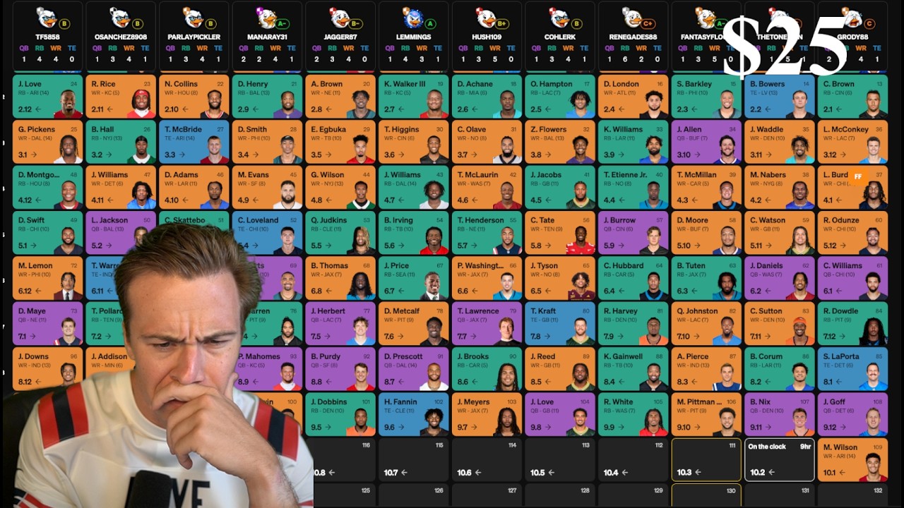 Fantasy Football Mock Draft